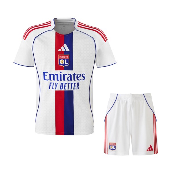 Camiseta Lyon 1ª Niño 2025-2026